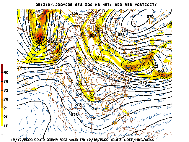 image of 500mb Vort, Ht