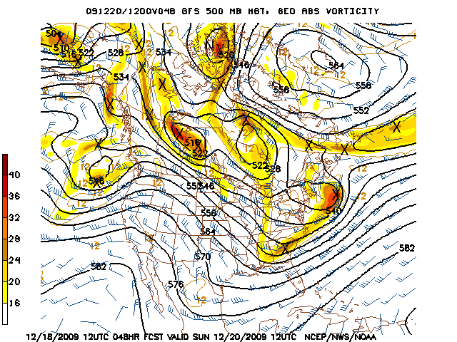 image of 500mb Vort, Ht