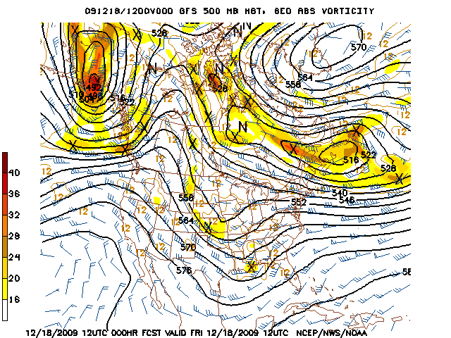 image of 500mb Vort, Ht