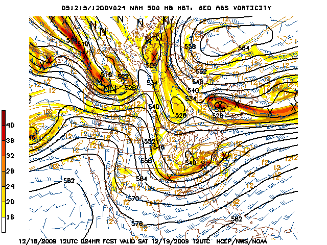 image of 500mb Vort, Ht