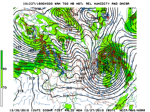 image of 700mb RH, Ht