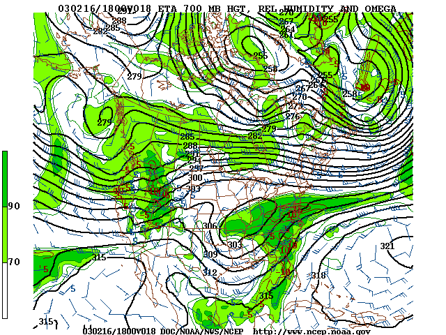 image of 700mb RH, Ht