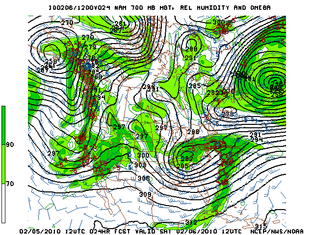 image of 700mb RH, Ht