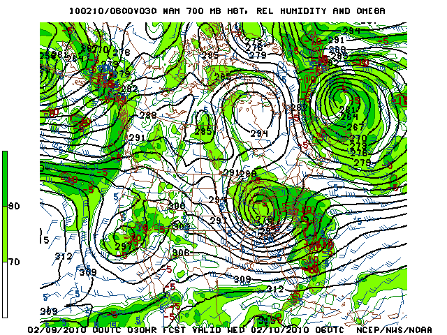 image of 700mb RH, Ht